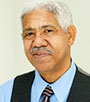 An elderly African-American male